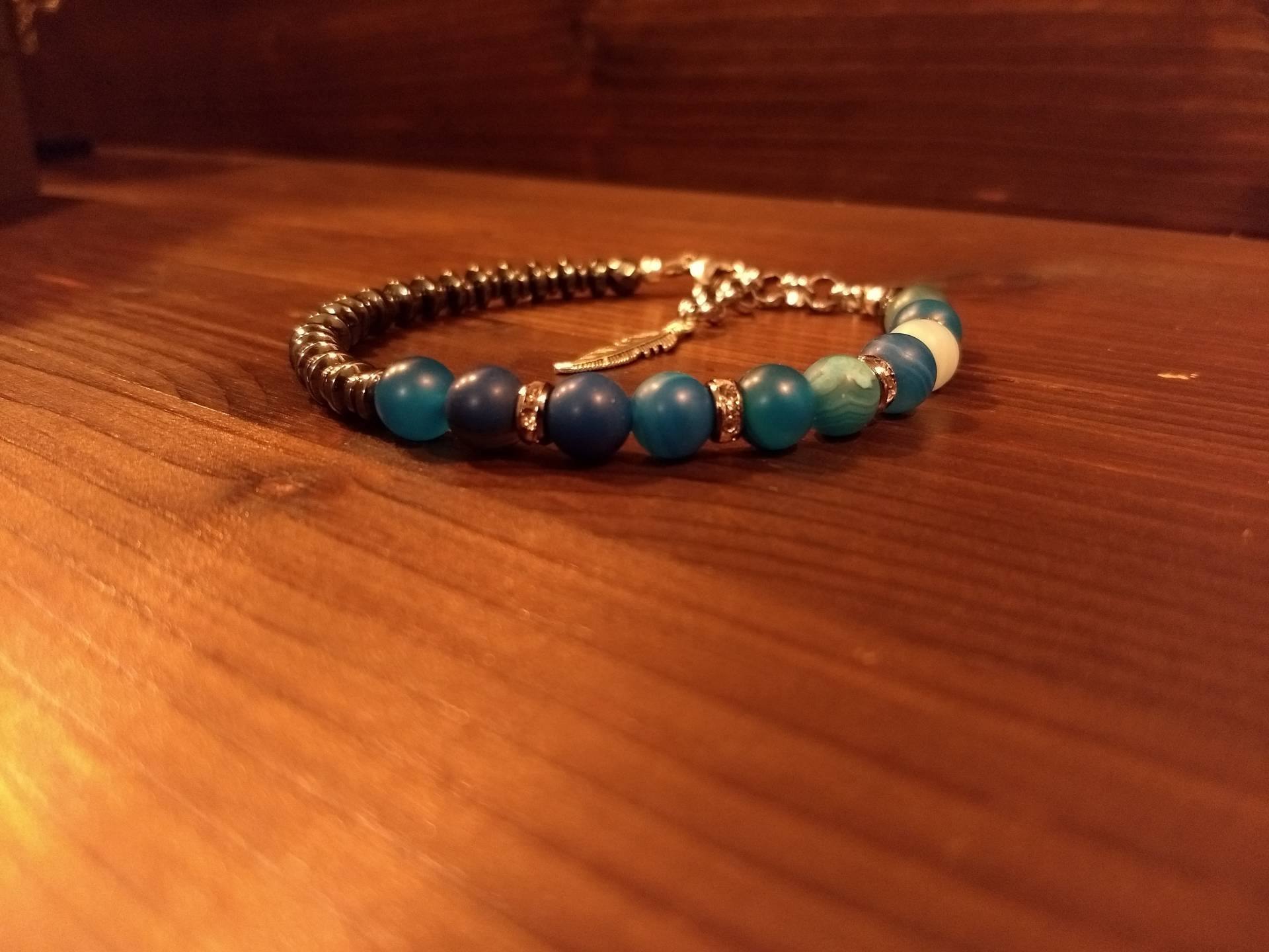 Achat Und Hämatit-Armband von DivinityLab