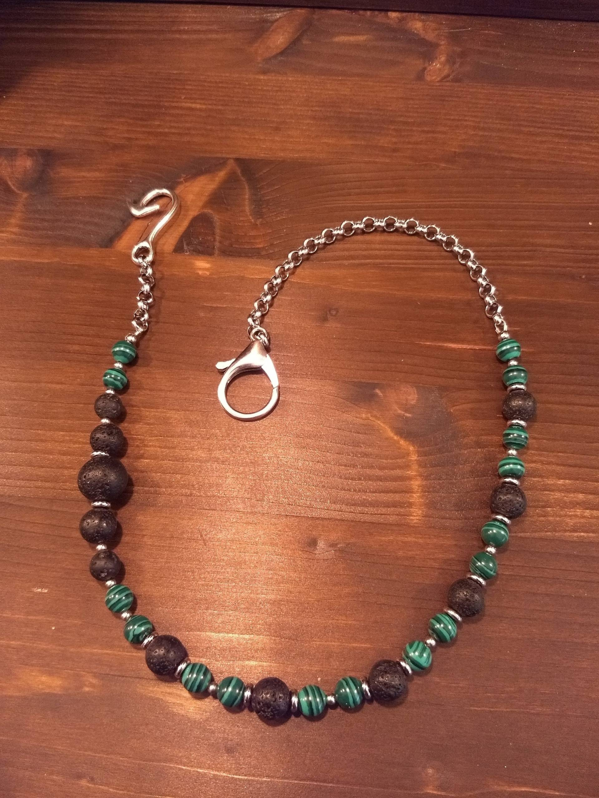 Kettenhose Lavastein Und Malakite von DivinityLab