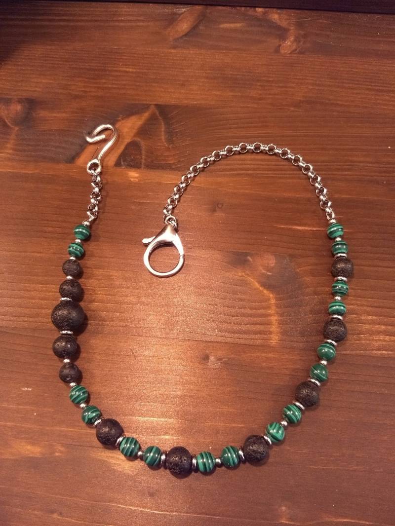 Kettenhose Lavastein Und Malakite von DivinityLab