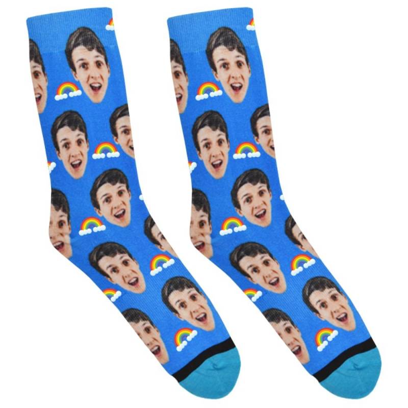 Divvyup Socken - Custom Regenbogen von DivvyUpSocks
