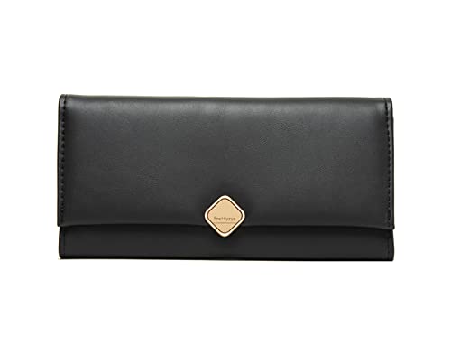 Diyafas Frauen Lange Geldbörse Große Kapazität Portemonnaie PU Leder Brieftasche mit Münzfach Damen Geldbeutel Clutch von Diyafas