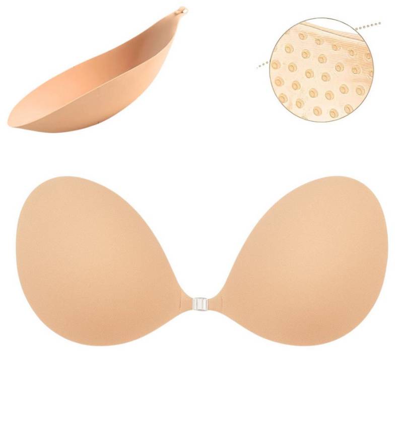 Diyarts Push-up-BH Unsichtbarer Push-Up-BH, trägerlos & rückenfrei mit Clipverschluss von Diyarts
