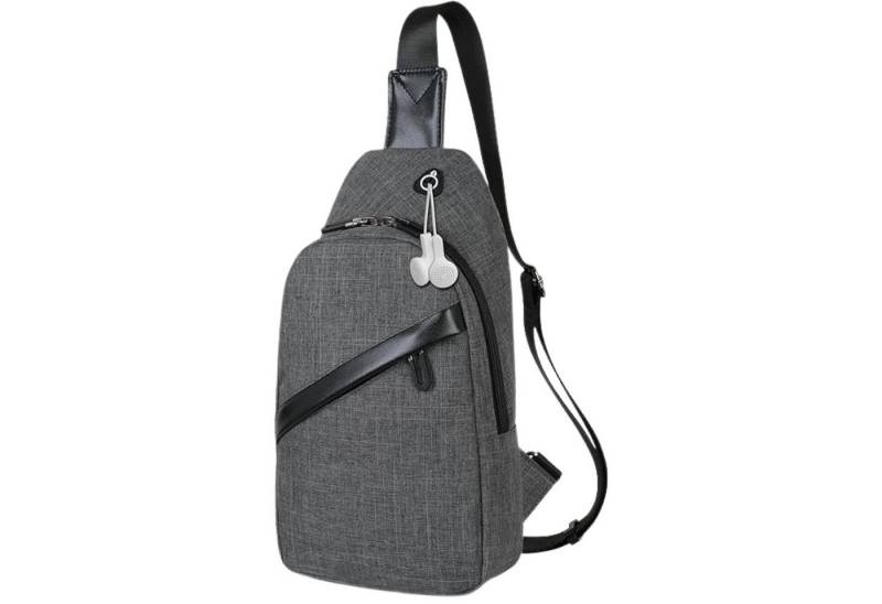 Diyarts Umhängetasche (1x Umhängetasche mit verstellbarem Schultergurt), Wasserdicht, leicht, verstellbarer Schultergurt, mehrere Fächer von Diyarts