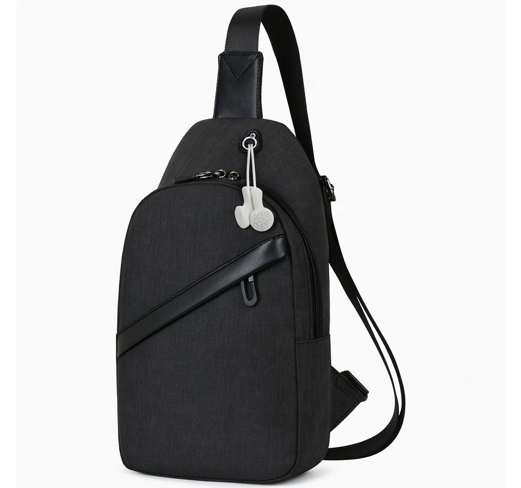 Diyarts Umhängetasche (1x Umhängetasche mit verstellbarem Schultergurt), Wasserdicht, leicht, verstellbarer Schultergurt, mehrere Fächer von Diyarts