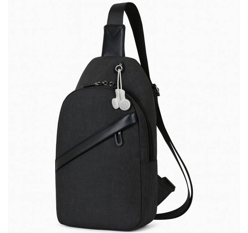 Diyarts Umhängetasche (1x Umhängetasche mit verstellbarem Schultergurt), Wasserdicht, leicht, verstellbarer Schultergurt, mehrere Fächer von Diyarts