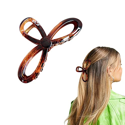 1 PC Große Haarklammern Klaue Clip Schleifen für Frauen Haarspangen, Bogen Haarklammer Jumbo Klaue Clip Niedliche Haarschmuck Clips für Haar Frauen Mädchen von Diyfixlcd