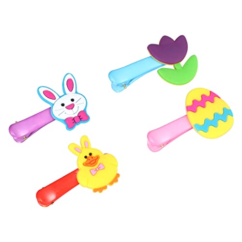 20 Stück Oster-Party-Haarspangen Hasen-Haarspangen Osterei-Haarspangen Party Dress Up Kopfclips Zubehör für Mädchen Kinder Kinder (zufälliges Muster) von Diyfixlcd