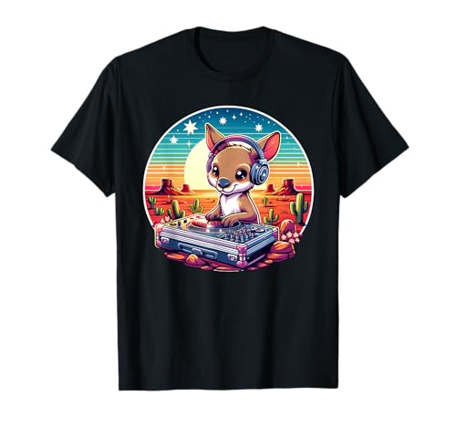 DJ-Känguru-Kopfhörer, lustige Känguru-Grafik, Herren, Damen, Kinder T-Shirt DJ-Känguru-Kopfhörer, lustige Känguru-Grafik, Herren, Damen, Kinder T-Shirt von Dj Kangaroo With Headphones Graphic