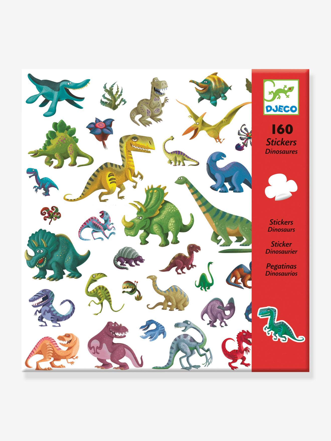 160 Sticker DINOSAURIER DJECO von Djeco