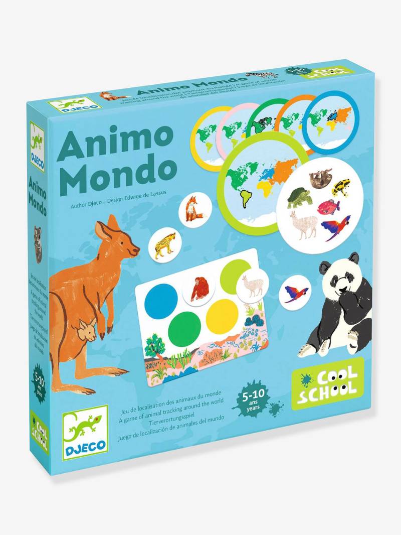 Kinder Bingospiel Animo Mondo DJECO von Djeco