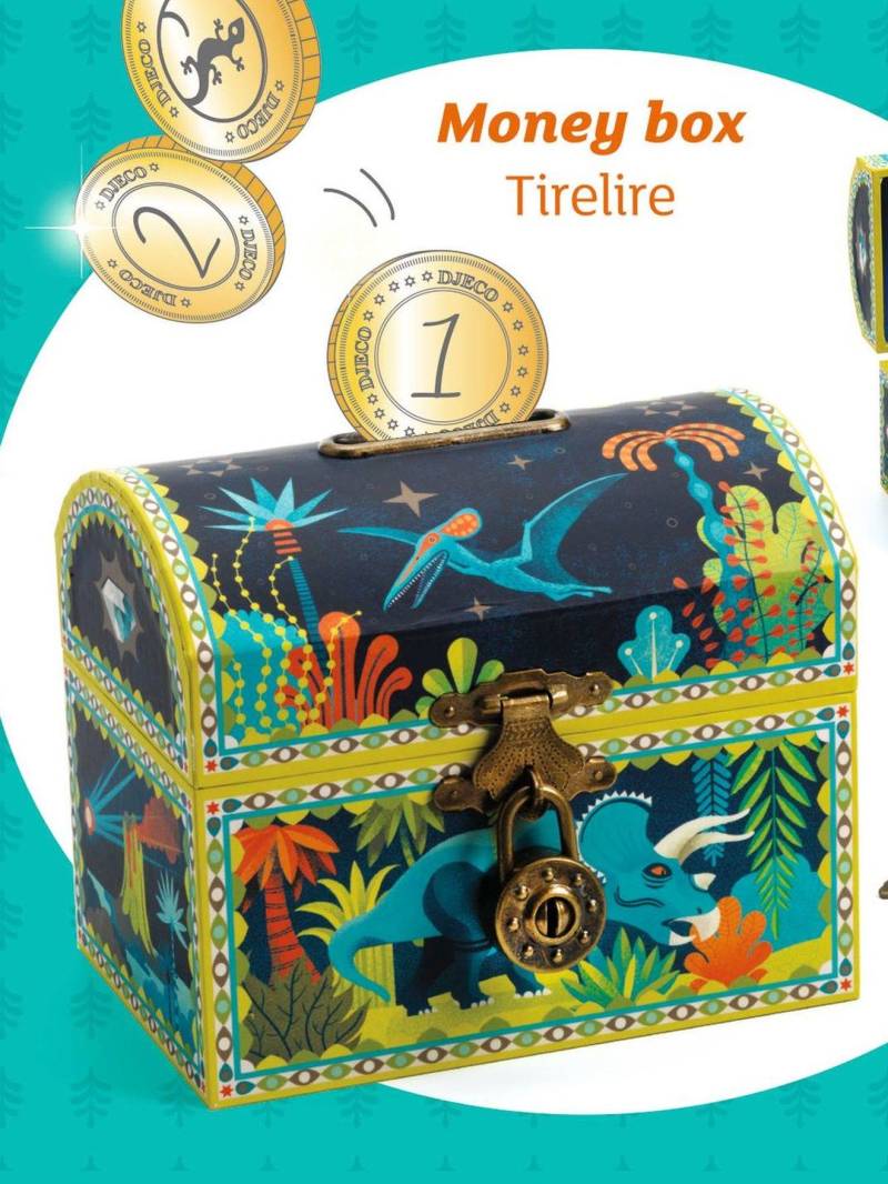 Kinder Dinosaurier-Spardose DJECO Kinder Dinosaurier-Spardose DJECO von Djeco