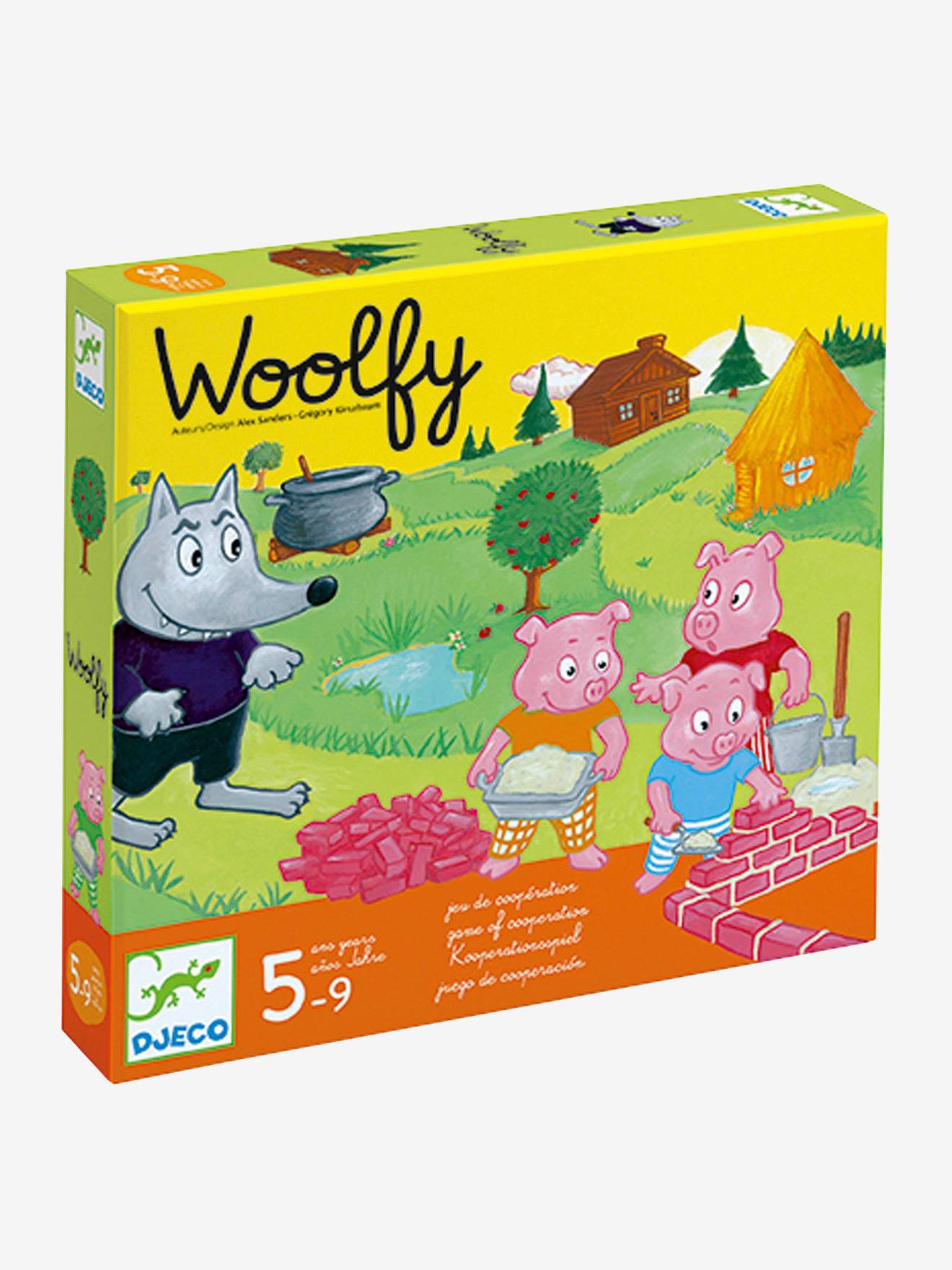 Kinder Kooperationsspiel WOOLFY DJECO von Djeco
