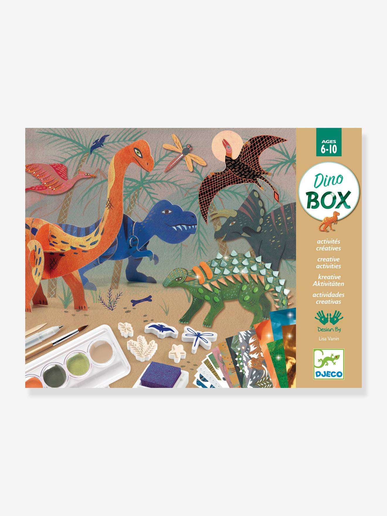 Kinder Kreativ-Set DINO BOX DJECO von Djeco