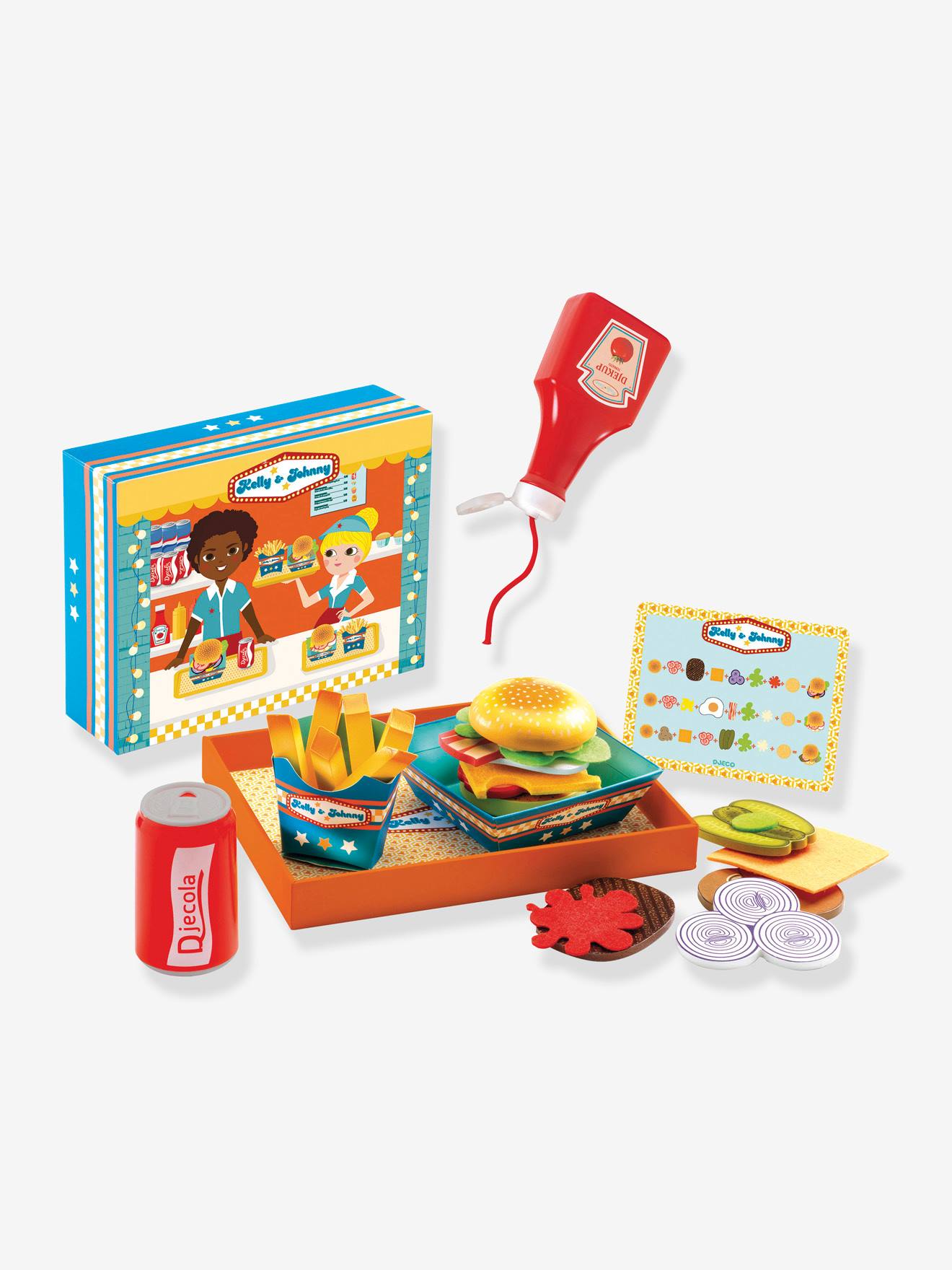 Kinder Spielset “Kelly & Johnny Burgerrestaurant“ DJECO von Djeco