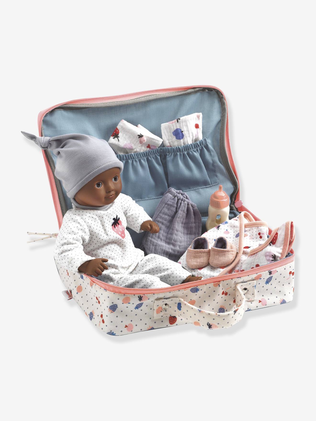 Puppe VANILLE mit Reisekoffer & Zubehör DJECO von Djeco