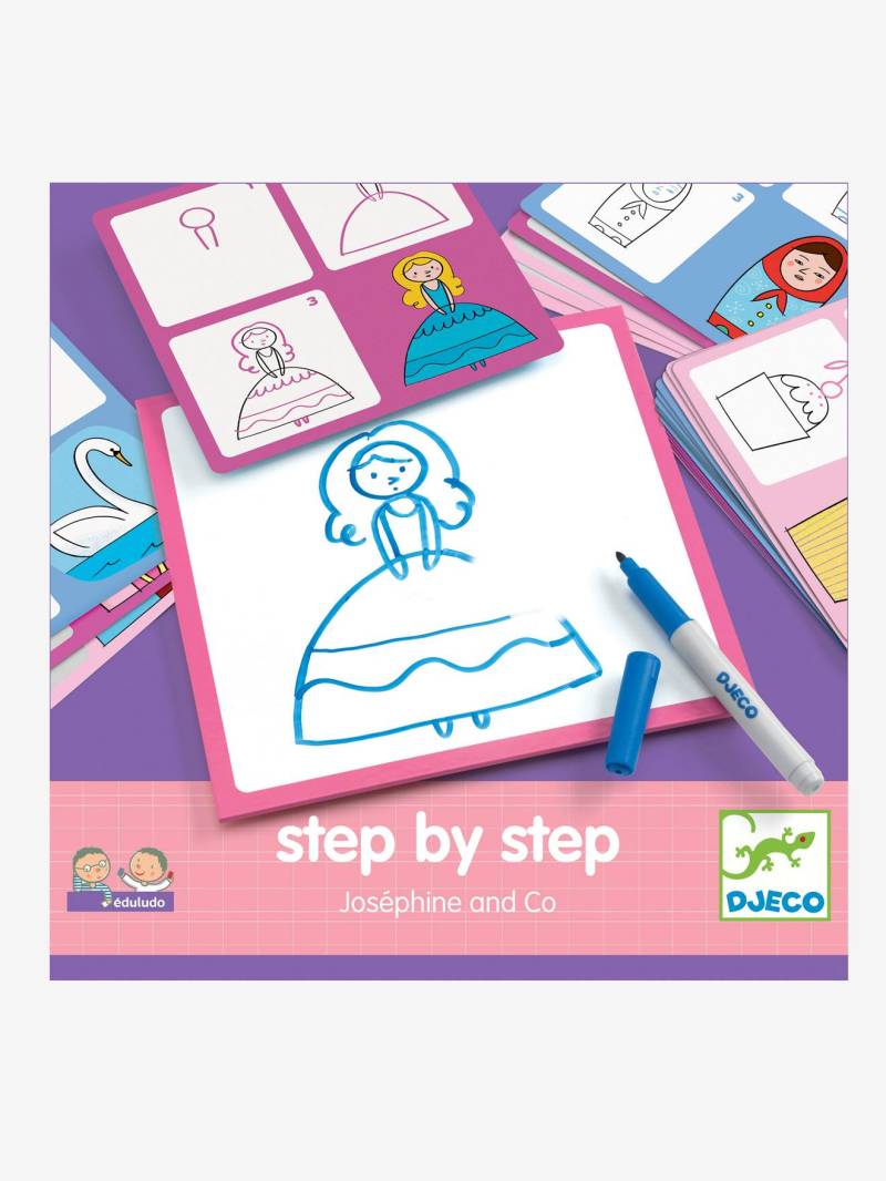 Step by step-Malset JOSEPHINE DJECO von Djeco
