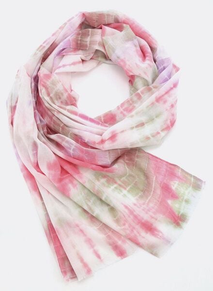 Djian Schal 100% Bio Baumwolle – Batik von Djian