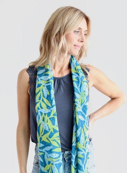 Djian Schal Alga – aus Modal (Lenzing TM) & Bio-Baumwolle von Djian