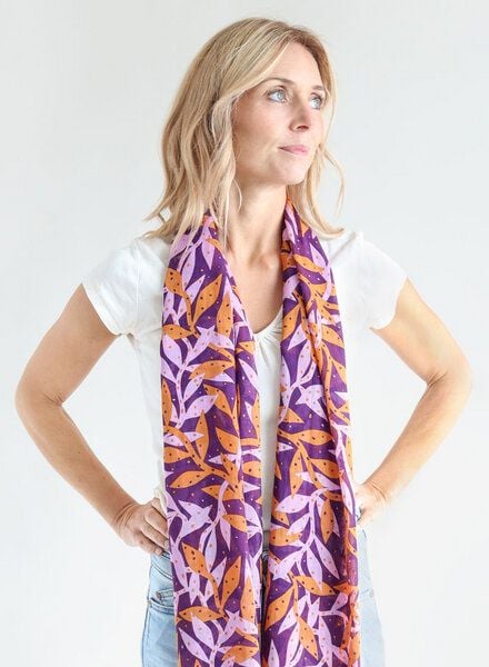 Djian Schal Alga – aus Modal (Lenzing TM) & Bio-Baumwolle von Djian