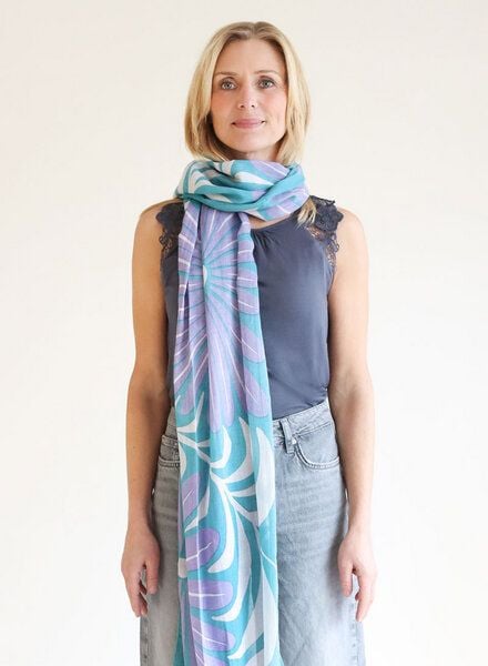 Djian Schal Cosmea – aus Modal (Lenzing TM) & Bio-Baumwolle von Djian