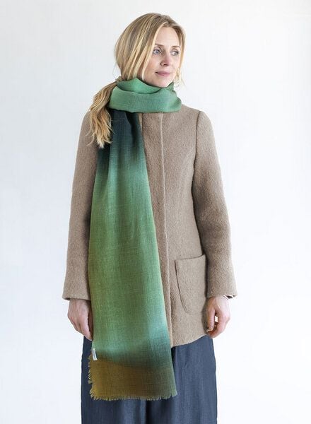 Djian Schal aus Merino-Wolle – LIGHTS – mulesingfrei von Djian