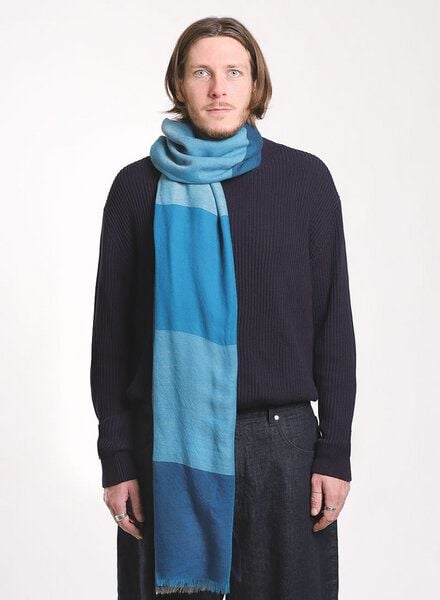 Djian Schal aus Merino-Wolle – KARO – mulesingfrei von Djian