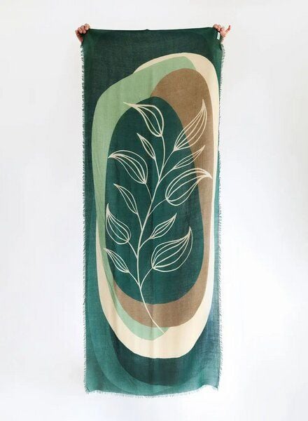 Djian Schal aus Merino-Wolle – TWIG – mulesingfrei von Djian