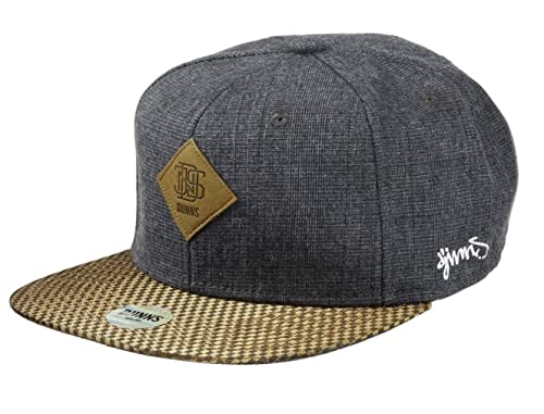 Djinns Glencheck 6 Panel Strapback Cap exklusivem Capspin Anstecker One Size verstellbar in Grau Djinns Glencheck 6 Panel Strapback Cap exklusivem Capspin Anstecker One Size verstellbar in Grau von Djinns