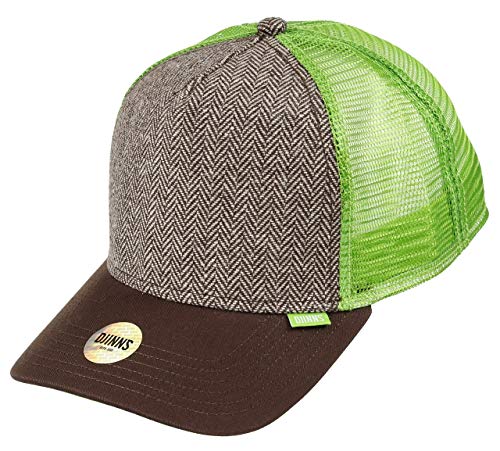 DJINNS - Tweed Combo (brown) - High Fitted Trucker Cap von Djinns