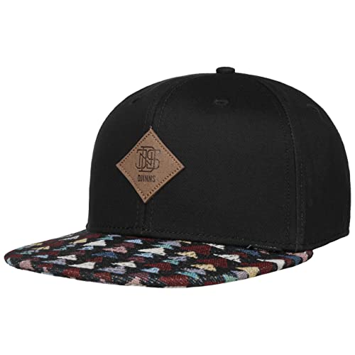 Djinns 6P SB Inka Peak Delta Rev. Cap Basecap Baseballcap Snapback Flat Brim (One Size - schwarz) von Djinns