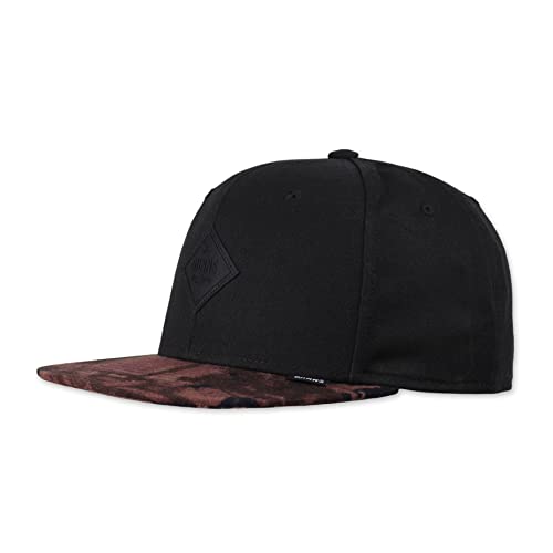 Djinns - ArtyAbstract (Black/orange/Khaki) - Snapback Cap Baseballcap Hat Kappe Mütze Caps von Djinns