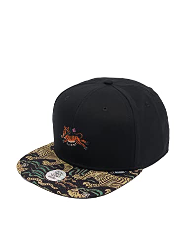 Djinns Herren Snapback Caps 6P TF Asian Tiger schwarz Verstellbar von Djinns