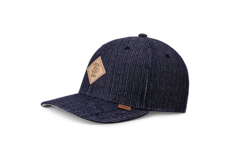Djinns Baseball Cap Djinns 6 Panel Cap TrueFit Denim Wishy Indigo (Basecap) von Djinns