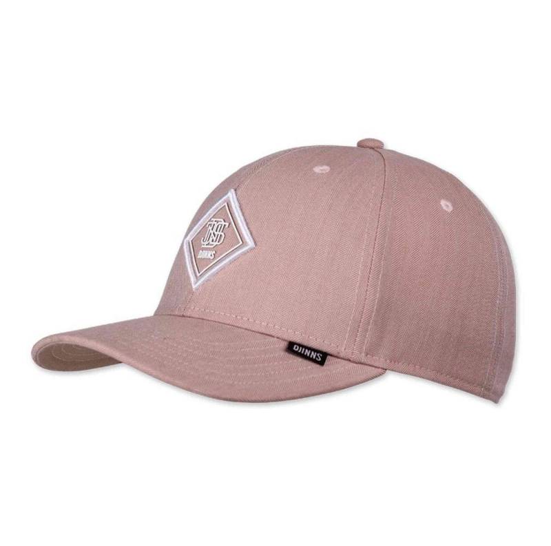 Djinns Baseball Cap Djinns 6 Panel Truefit Cap Fine Herringbone von Djinns