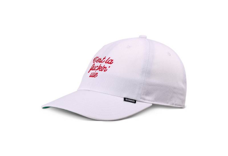 Djinns Baseball Cap Djinns Dad Cap C´est la … White (Basecap, Dad Cap) von Djinns