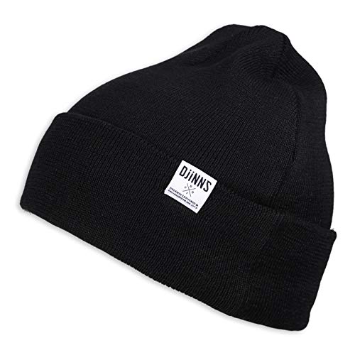 Djinns Basic Beanie Recycled Yarn OSFM Black Djinns Basic Beanie Recycled Yarn OSFM Black von Djinns