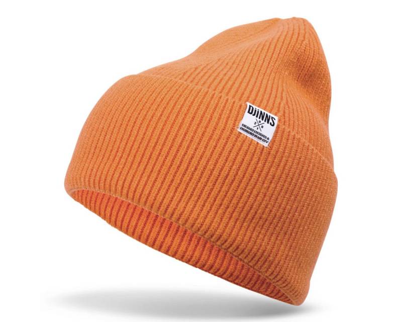 Djinns Beanie Djinns Basic Beanie Wooly Knit (Beanie, Beanie, Strickmütze) von Djinns