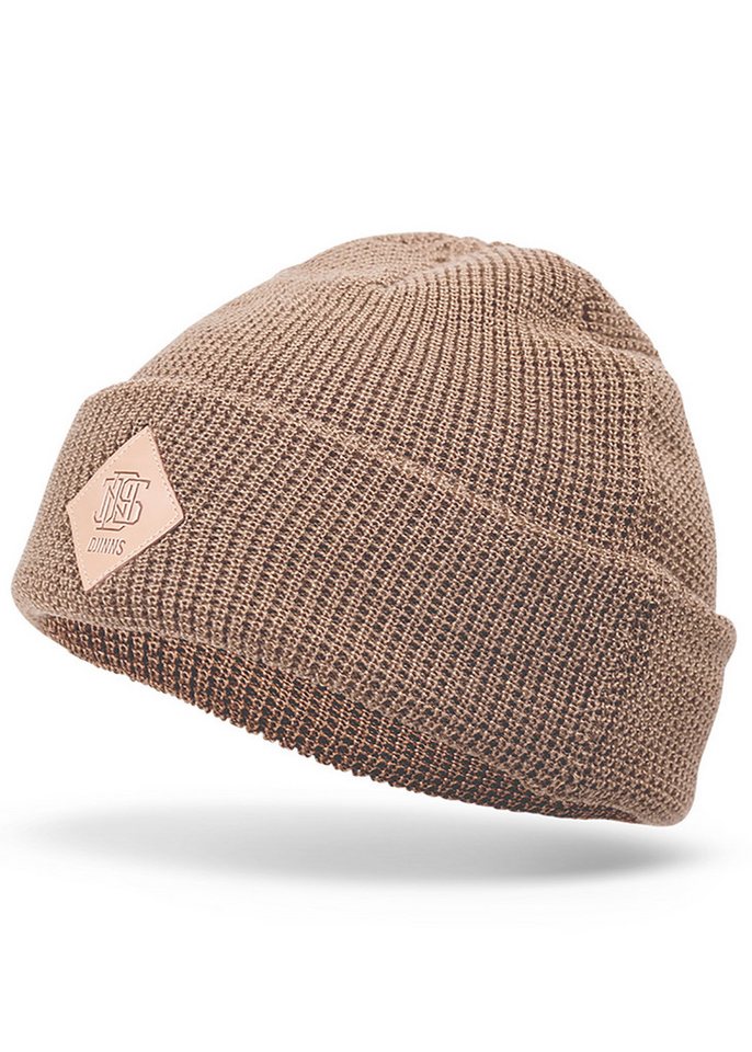 Djinns Beanie Djinns Beanie BASIC BEANIE WAFFLE WAFFLE Beige Beige von Djinns
