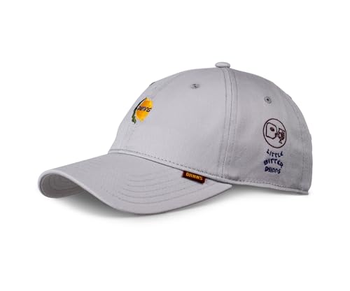 Djinns - Bitter (Grey) - Dad Cap Curved Visor Baseballcap Hat Kappe Mütze Caps von Djinns