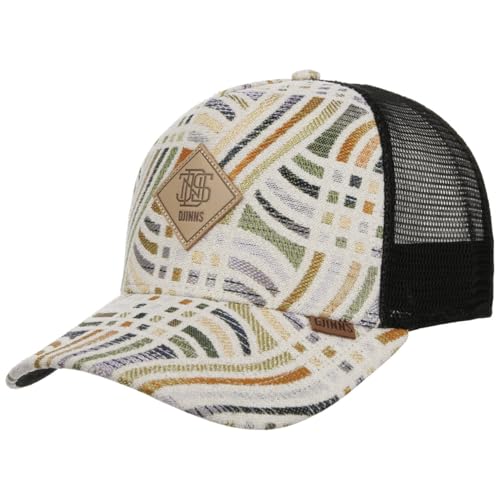 Djinns Braid HFT Trucker Cap Basecap Baseballcap Truckercap Meshcap Damen/Herren/Snapback - Snapback, mit Schirm Frühling-Sommer Sommer - One Size beige-schwarz von Djinns