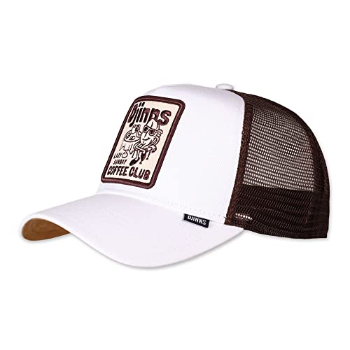 Djinns - Coffee (White) - Trucker Cap Meshcap Hat Kappe Mütze Caps von Djinns