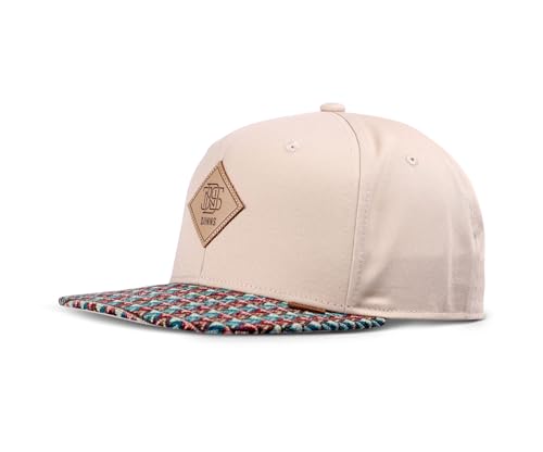 Djinns - Colour Triangle (Rev. Khaki) - 6 Panel Snapback Cap Cappy Hut Hat Kappe Mütze Caps von Djinns