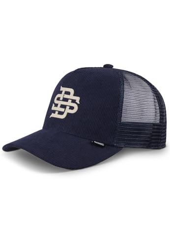 Djinns Trucker Cap Cord Felt Navy Dunkelblau, Size:OneSize von Djinns