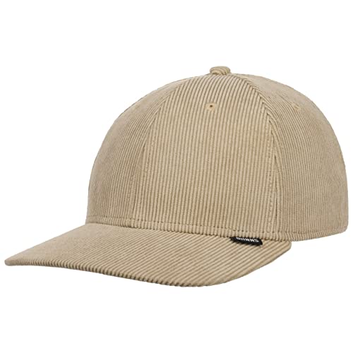 Djinns - Corduroy (beige) - 6 Panel TrueFit Curved Visor Dad Cap Baseballcap Hat Kappe Mütze Caps von Djinns