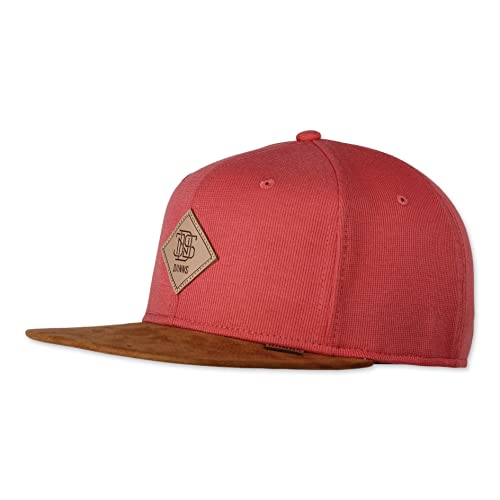 Djinns - Cotton Knit (Light red) - Snapback Cap Baseballcap Hat Kappe Mütze Caps von Djinns