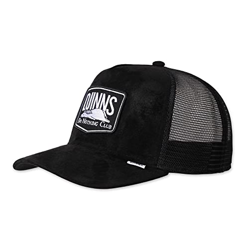 Djinns - DNC 3.0 Hairy Suede (Black) - Trucker Cap Meshcap Hat Kappe Mütze Caps von Djinns