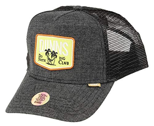 Djinns Trucker Cap Rough Canvas Black, Size:ONE Size von Djinns