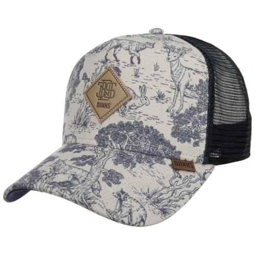 Djinns - Deer Pattern (Navy) - Trucker Cap Meshcap Hat Kappe Mütze Caps von Djinns