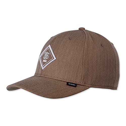Djinns - Fine Herringbone (Camel) - 6 Panel TrueFit Curved Visor Dad Cap Baseballcap Hat Kappe Mütze Caps von Djinns