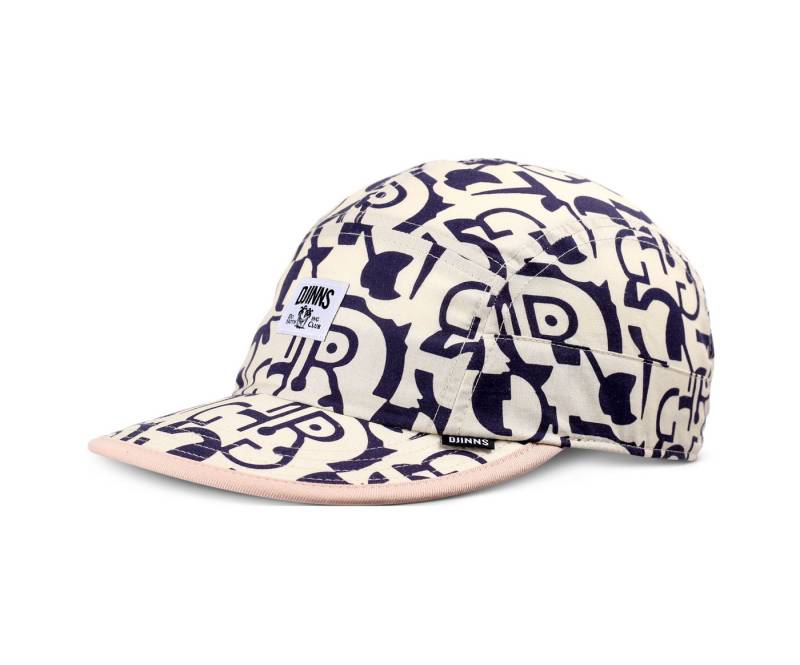 Djinns Flat Cap 5 Panel Soft Flat Simple Aztek von Djinns